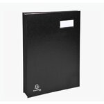 Fournitures bureautique parapheur EXACOMPTA dos a soufflets 24 compartiments Noir infinytech Réunion 2