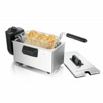 Petit électroménager friteuse en inox TECHWOOD TFR-303I 3 litres infinytech Réunion 1