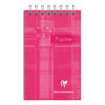 Fournitures bureautique bloc Pupitre reliure intégrale CLAIREFONTAINE 7.5x12cm 120pages Q.5x5 infinytech Réunion 3