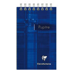 Fournitures bureautique bloc Pupitre reliure intégrale CLAIREFONTAINE 7.5x12cm 120pages Q.5x5 infinytech Réunion 2