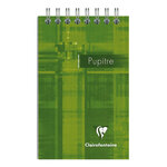 Fournitures bureautique bloc Pupitre reliure intégrale CLAIREFONTAINE 7.5x12cm 120pages Q.5x5 infinytech Réunion 1