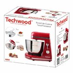 Petit électroménager robot pâtissier TECHWOOD TMB-365 Rouge infinytech Réunion 3