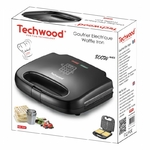 Petit électroménager gaufrier électrique TECHWOOD TGE-7506 infinytech Réunion 2