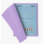 Fournitures bureautique paquet de 100 chemises EXACOMPTA SUPER 210 24X32cm Lilas infinytech Réunion 1