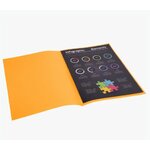 Fournitures bureautique paquet de 100 chemises EXACOMPTA 22X31cm Ocre infinytech Réunion 1