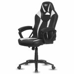 Matériels informatique fauteuil Gaming SOG Fighter Blanc Noir infinytech Réunion 1