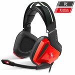 Matériels informatique casque micro SOG Xpert H100 Rouge infinytech Réunion 1
