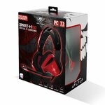 Matériels informatique casque micro SOG Xpert H100 Rouge infinytech Réunion 5