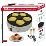 Petit électroménager mini crêpière TECHWOOD TCP-750 infinytech Réunion 2