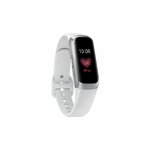 Accessoires informatique montre connectée SAMSUNG Galaxy Fit E Blanche infinytech Réunion 1