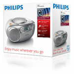 Petit électroménager lecteur cd radio cassette PHILIPS AZ127-12 infinytech Réunion 2