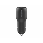 Accessoires téléphonie chargeur allume-cigare BELKIN 2 ports USB Noir avec câble USB-C infinytech Réunion 3