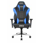 Matériels informatique siège Gaming AKRACING Masters Series Max Noir Bleu infinytech Réunion 1