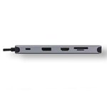 Matériels informatique station daccueil MCL USB type-C multi-ports 10 en 1 HDMI DP infinytech Réunion 2