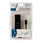 Matériels informatique adaptateur MCL USB type-C mâle vers RJ45 Gigabit et hub 3 ports USB 3.0 infinytech Réunion 3