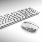 Matériels informatique pack clavier souris CHERRY DW 9000 Slim Blanc Sans Fil infinytech Réunion 2