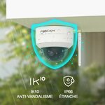 Matériel de vidéosurveillance caméra IP dôme motorisée 4MP FOSCAM D4Z infinytech Réunion 6