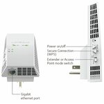 Matériels informatique répéteur Wi-Fi NETGEAR EX6250-100PES AC1750 Dual Band Gigabit infinytech Réunion 4