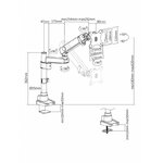 Matériels informatique support écran V7 Pro Touch Adjust 17 à 32 pouces infinytech Réunion 4