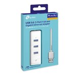 Matériels informatique adaptateur USB Ethernet Gigabit TP-LINK UE330 avec Hub 3 ports USB 3.0 infinytech Réunion 3