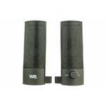 Matériels informatique enceinte pc 2.0 WE CONNECT  2 x 2.5W modifiable en barre de son infinytech Réunion 2