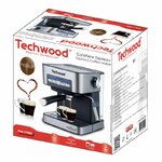 Petit électroménager cafetière expresso inox TECHWOOD TCA-170EX infinytech Réunion 3