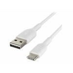 Accessoires téléphonie câble de recharge BELKIN USB vers USB-C Blanc 3m infinytech Réunion 2