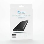 Matériels informatique boitier HDD externe USB-C HEDEN 0-BEHED25USBCN 2.5 SATA Noir infinytech Réunion 2