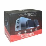 Matériels informatique enceintes 2.1 VOLKANO VK-3011-BK Meteor Series infinytech Réunion 2