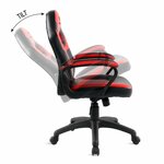 Matériels informatique siège Gaming SOF Fighter Junior Noir Rouge infinytech Réunion 4