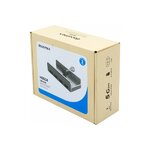 Matériels informatique Hub 4 ports USB 3.0 DACOMEX HB504 Clipsable en aluminium infinytech Réunion 2