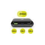 Matériels informatique batterie pour pc portable PORT DESIGNS 18000 MAH avec charge sans fil infinytech Réunion 4