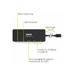 Matériels informatique station daccueil PORT DESIGNS USB-C infinytech Réunion 4