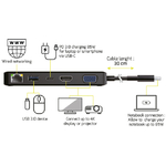 Matériels informatique station daccueil PORT DESIGNS USB-C infinytech Réunion 5