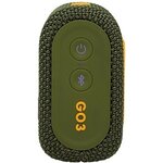 Matériels audio enceinte nomade JBL GO 3 Vert JBLGO3GRN infinytech Réunion 3