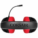 Matériels informatique casque micro CORSAIR HS35 Rouge infinytech Réunion 4