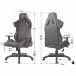 Matériels informatique siège Gaming SPIRIT OF GAMER Neon Series Red infinytech Réunion 6
