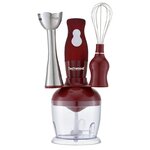 Petit électroménager mixeur Plongeur TECHWOOD TMS-8365 avec Fouet et Bol Hachoir infinytech Réunion 1