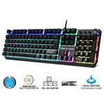 Matériels informatique clavier mécanique SPIRIT OF GAMER RGB XPERT K400 infinytech Réunion 1
