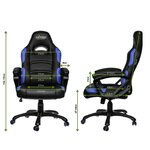 Matériels informatique siège NITRO LEXMARK GCR07 Bleu infinytech Réunion 4