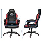 Matériels informatique siège NITRO LEXMARK GCR07 Rouge infinytech Réunion 4