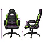 Matériels informatique siège NITRO LEXMARK GCR07 Vert infinytech Réunion 4
