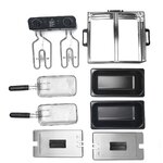Petit électroménager friteuse électrique cuve amovible 6L inox SENYA Family Fryer infinytech Réunion 3