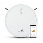 Petit électroménager aspirateur robot laveur connecté SENYA My Little Robot Blanc infinytech Réunion 1