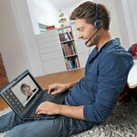 Matériels informatique casque micro SENNHEISER PC 8 USB infinytech Réunion 4