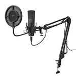 Matériels informatique microphone de streaming HAMA uRage Stream 800 HD Studio infinytech Réunion 01