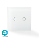 Objets connectés commutateur mural NEDIS SmartLife WIFIWS20WT infinytech Réunion 01