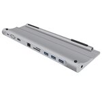 Matériels informatique station daccueil USB-C HEDEN HUBUSBC10PORT 10 ports infinytech Réunion 02