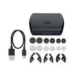 Matériels audio écouteurs sport sans fil JVC HAET45TP-B Noir infinytech Réunion 05