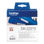 Consommables informatique rouleau de papier continu BROTHER DK-22210 29mm infinytech Réunion 01